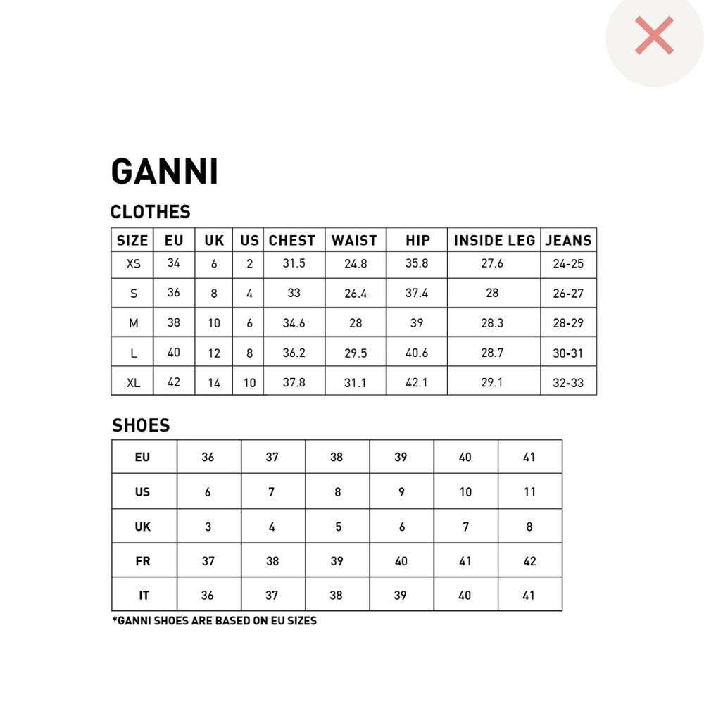 GANNI ROSEBURG CREPE DRESS - Picture 6 of 6